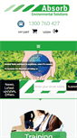 Mobile Screenshot of absorbenviro.com.au